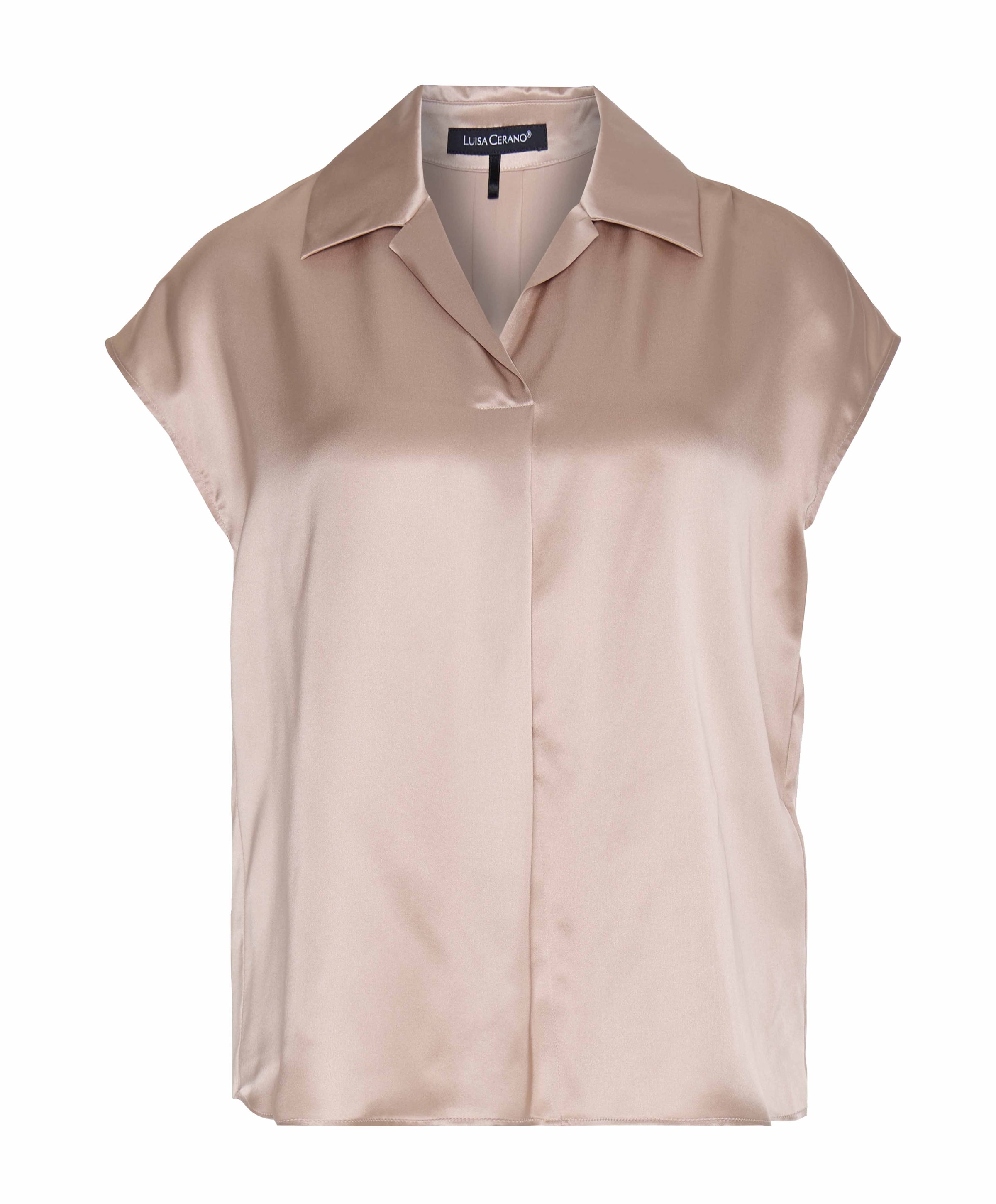 LUISA CERANO Dames top beige
