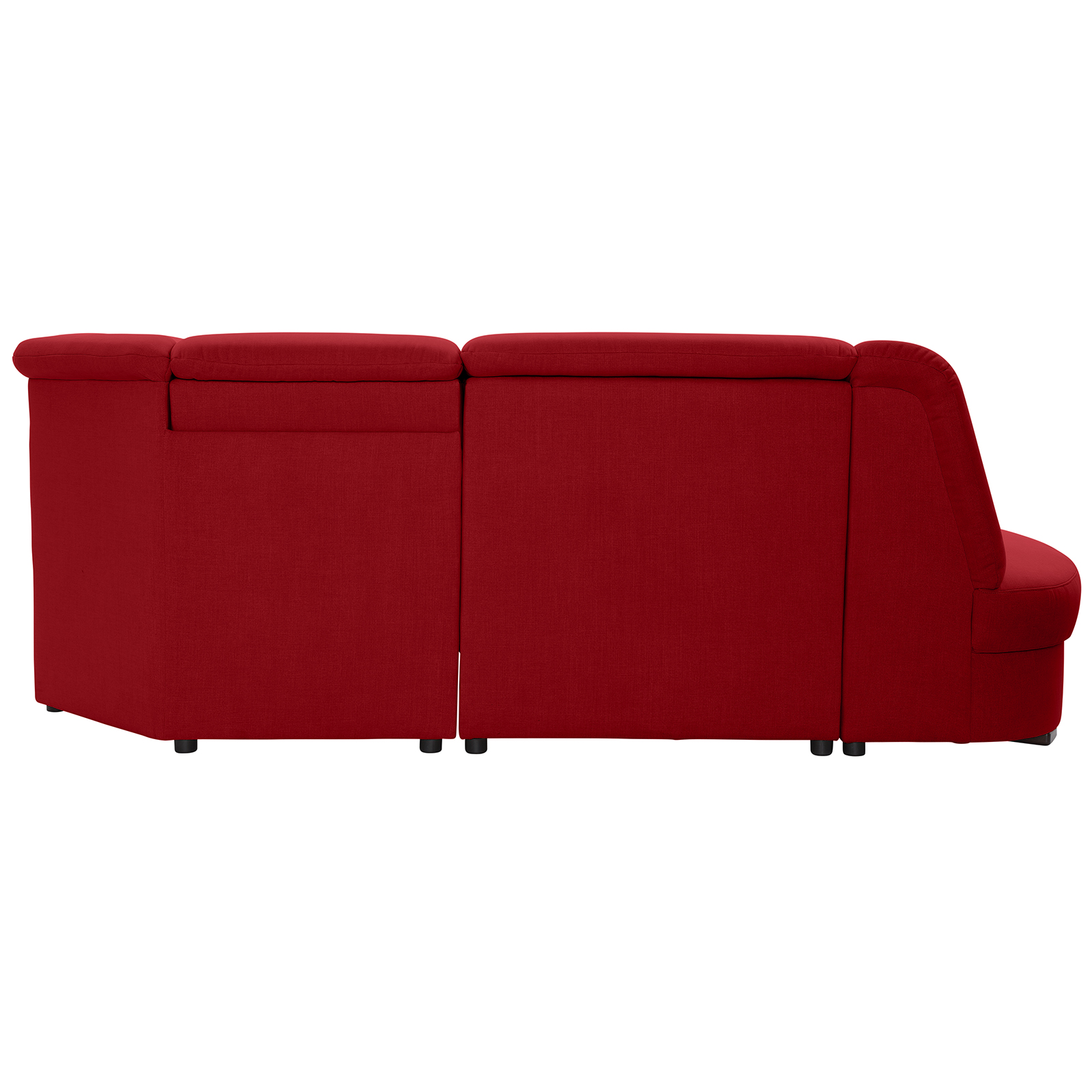 polsterpower Ecksofa - Miro bordeaux - Basismodell - Ottomane links