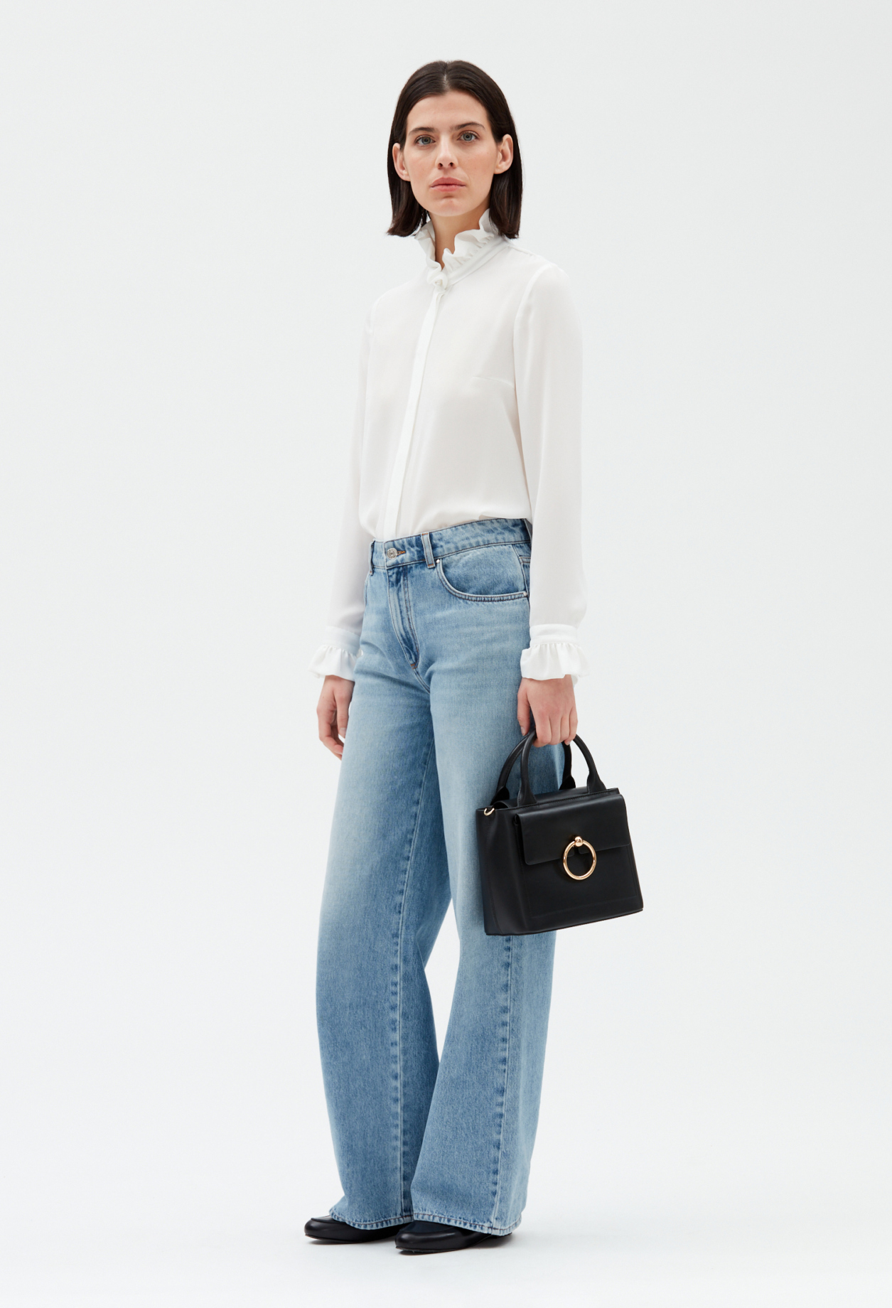 Sac Anouck cuir noir
