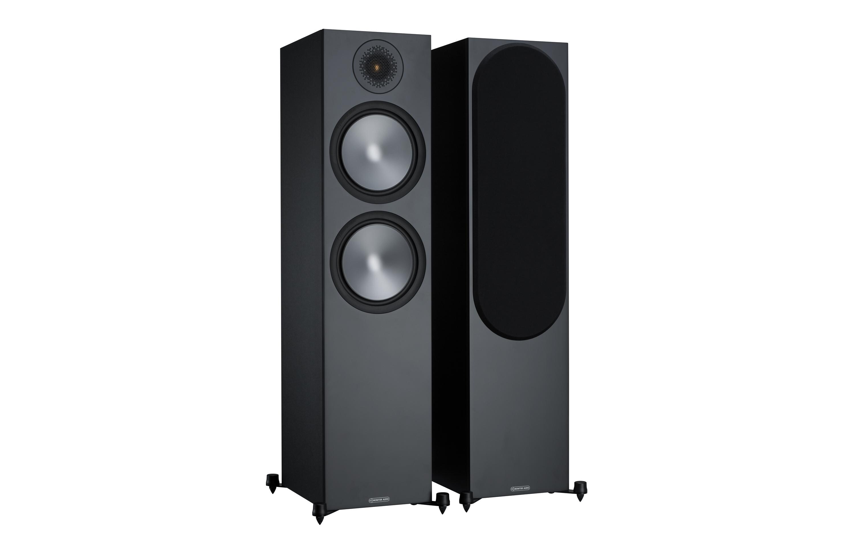 Standlautsprecher Paar Bronze 500 Schwarz<br>Bronze-Serie – Made for you