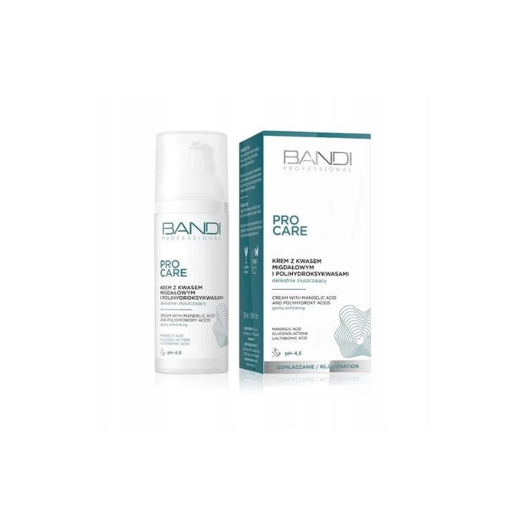 Bandi Pro Care Gesichtscreme mit Mandelsäure und Polyhydrosäuren 50 ml