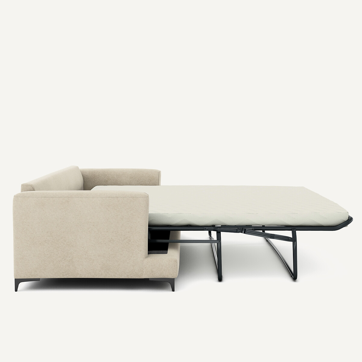 AM.PM<br>Sofá-cama de 4 lugares com forro de veludo, Marsile