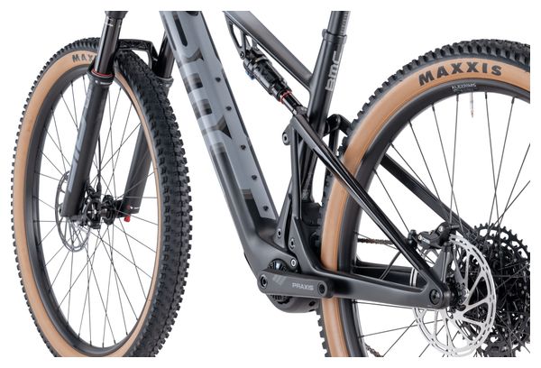 VTT Électrique Tout-Suspendu BMC Fourstroke AMP LT Three Sram NX Eagle 12V 360 Wh 29'' Gris Iron Noir 2024