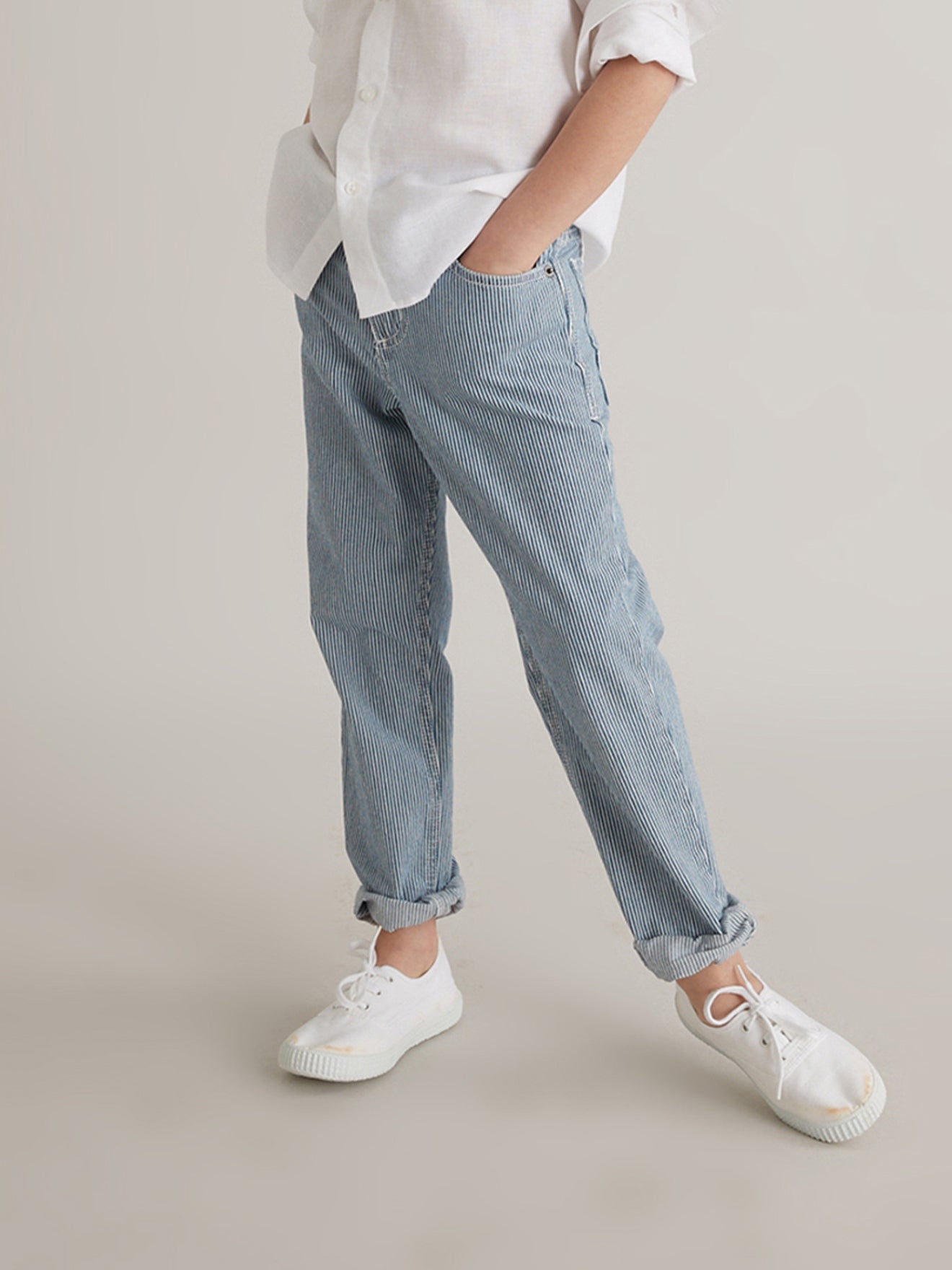 Jean relax Garçon - Collection Hickory Stripes