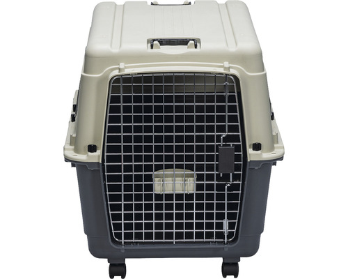 Nomad transportbox maat L inclusief wielen, 81 x 56 x 59 cm, grijswit, max. draagvermogen 25 kg
