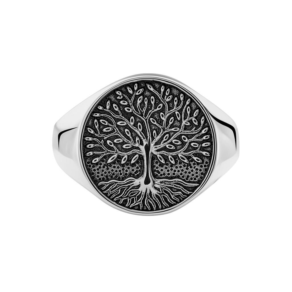 Bague Maximiliano Argent Blanc