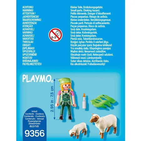 PLAYMOBIL® 9356 Bäuerin mit Schäfchen