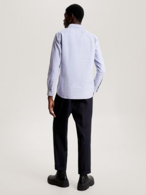 Camisa Oxford Dobby Regular