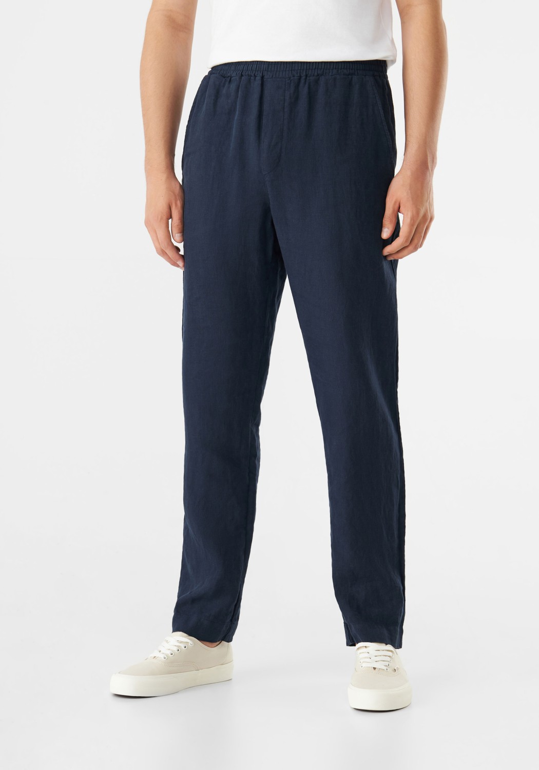 Givn Berlin Leinenhose Eric Trousers Midnight Blue