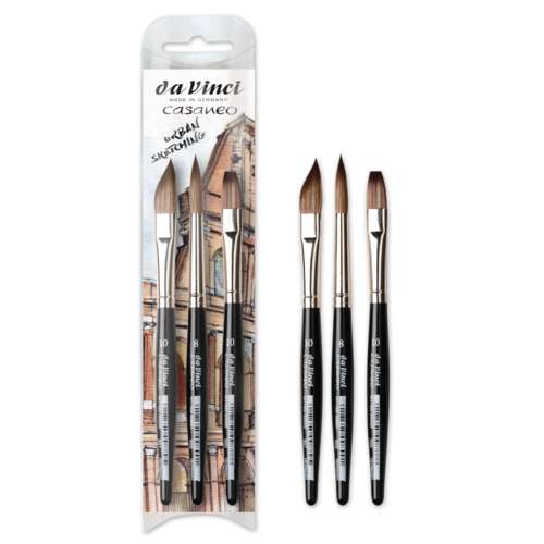 da Vinci CASANEO XS Aquarellpinsel-Set, Serie 5392