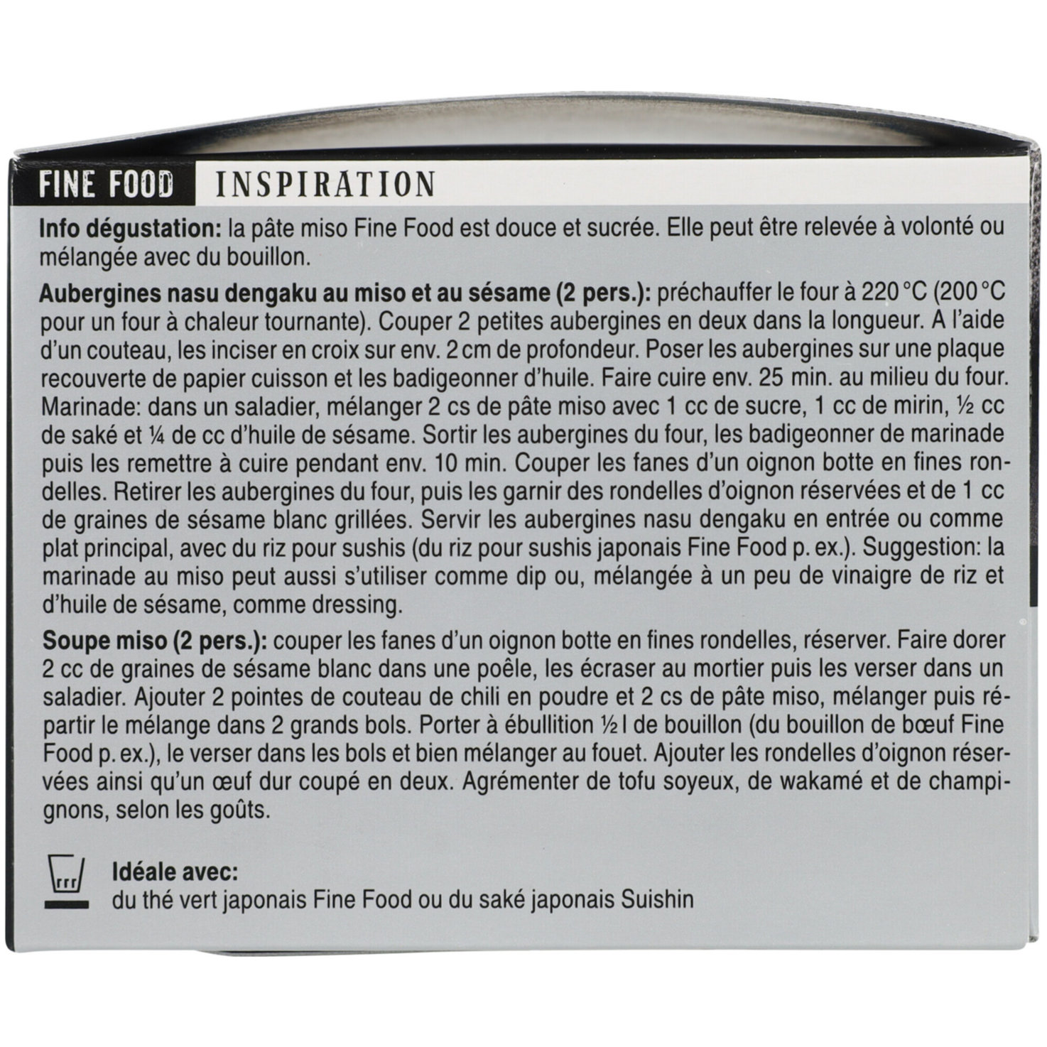 Fine Food Miso Paste
