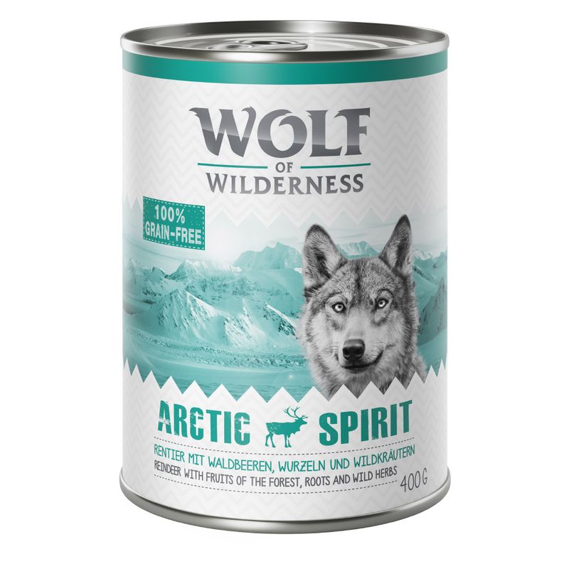Lot Wolf of Wilderness - Single Protein 24 x 400 g
