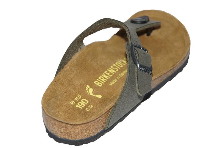 Birkenstock gizeh-kids-smal Smaragd