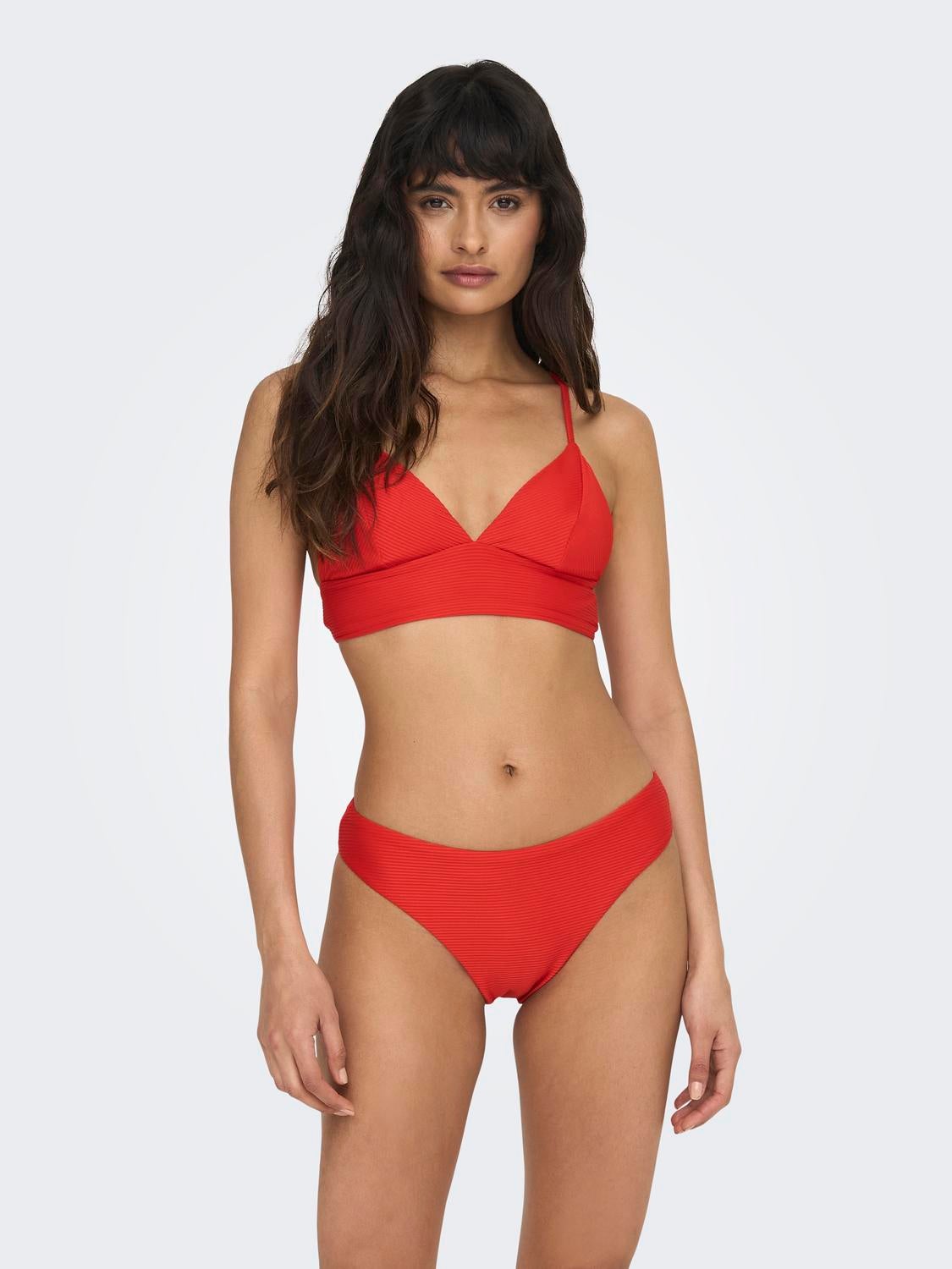 ONLBOBBY Bikini Set Fiery Red