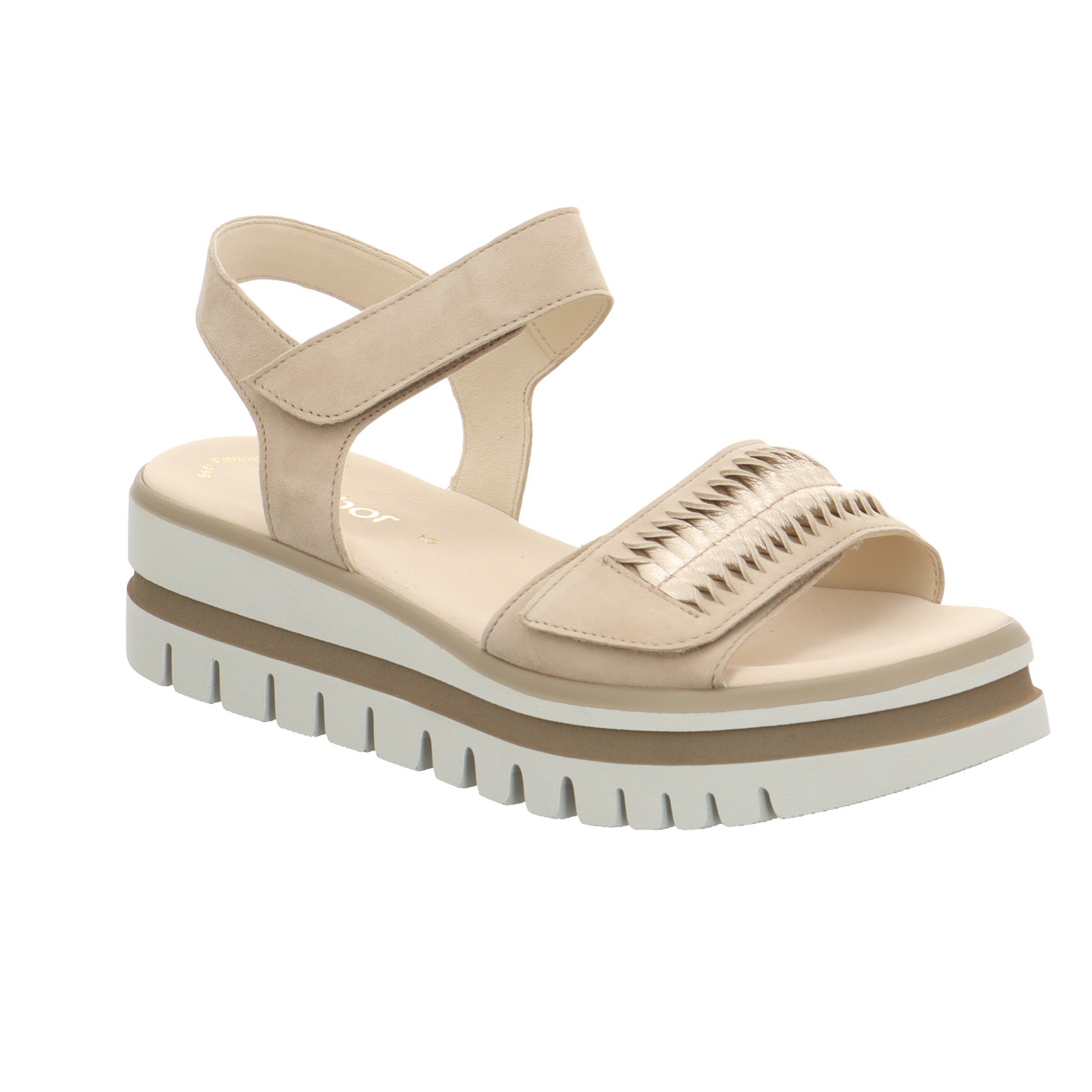 Plateau Sandale beige