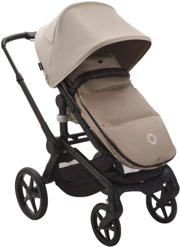 Bugaboo - Voetenzak - Zwart - Waterdicht - Ademend Fleece