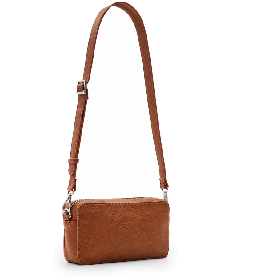 Desigual Half Logo 24 Cambridge 2.0 - Schultertasche 22 cm brown
