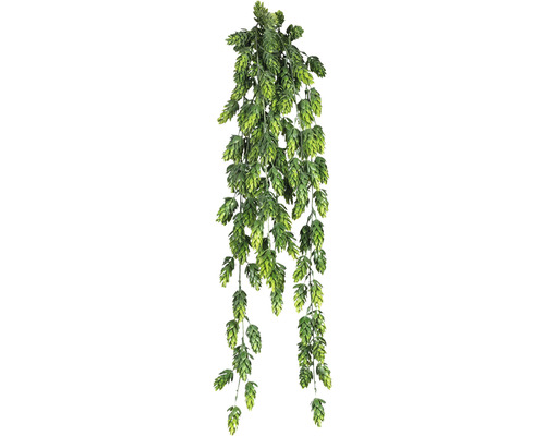 Kunst hop plant, hangplant, hoogte: 75 cm, groen