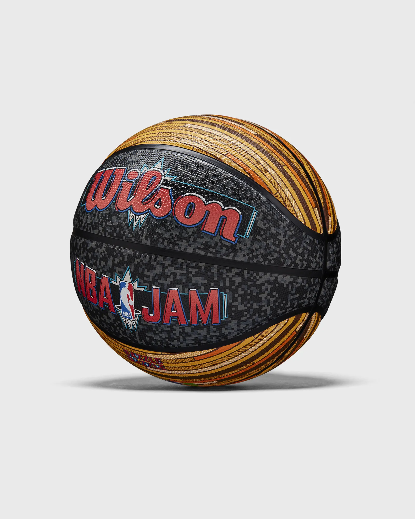 Bola de basquete Wilson NBA Jam para uso externo, tamanho 7.
