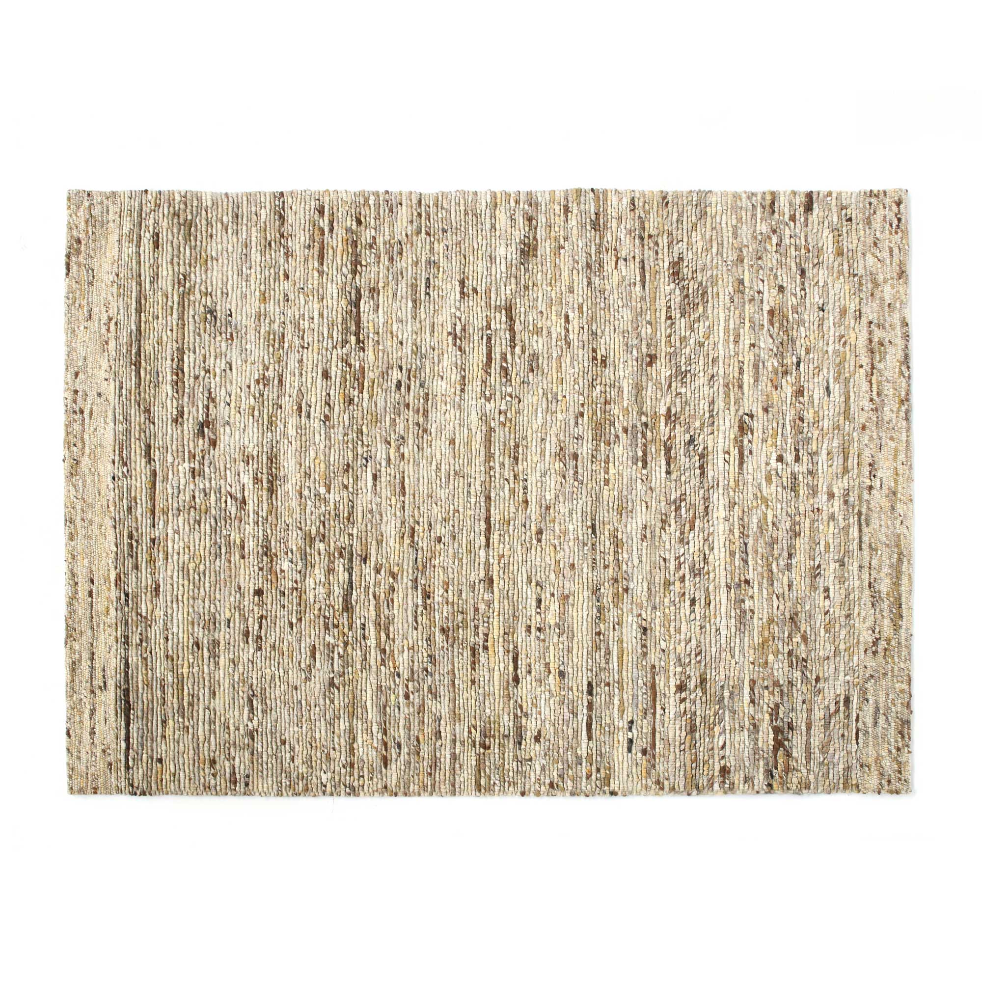 Woll-Teppich 'Egeas', Brauntöne, B 200 cm, L 140 cm von fischer's lagerhaus