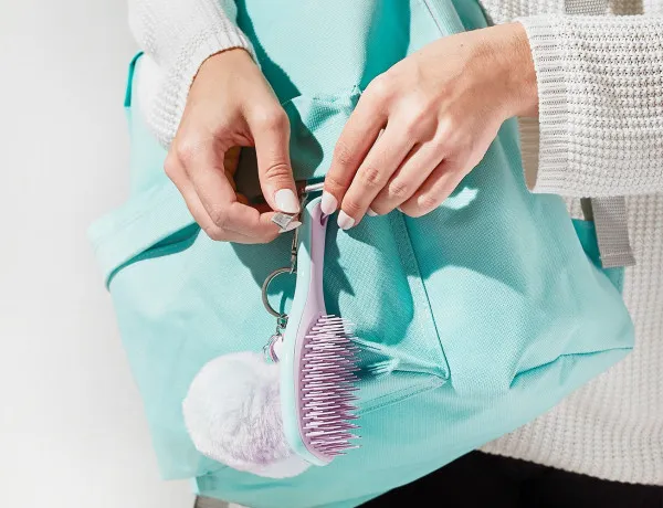 TANGLE TEEZER_The Wet Detangler Mini Hair Brush Wisteria Leaf