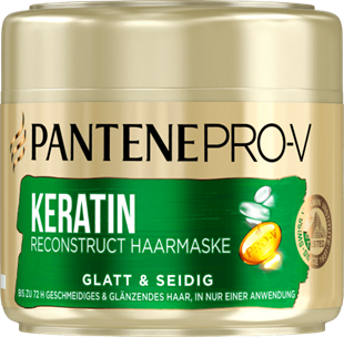 Pantene Pro-V Haarkur Glatt & Seidig Intensiv-Maske, 300 ml