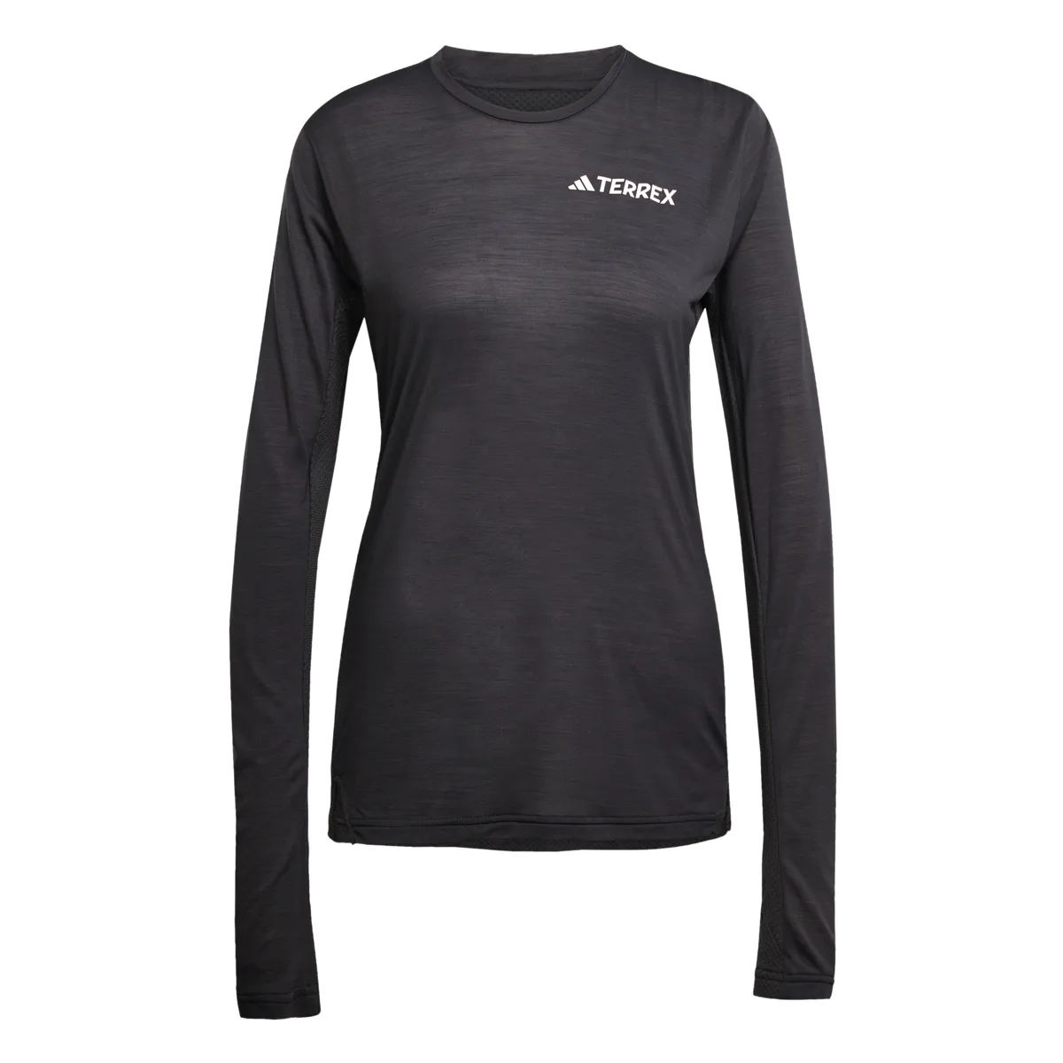 Adidas W Xpr Ls Tee Carbon Carbon