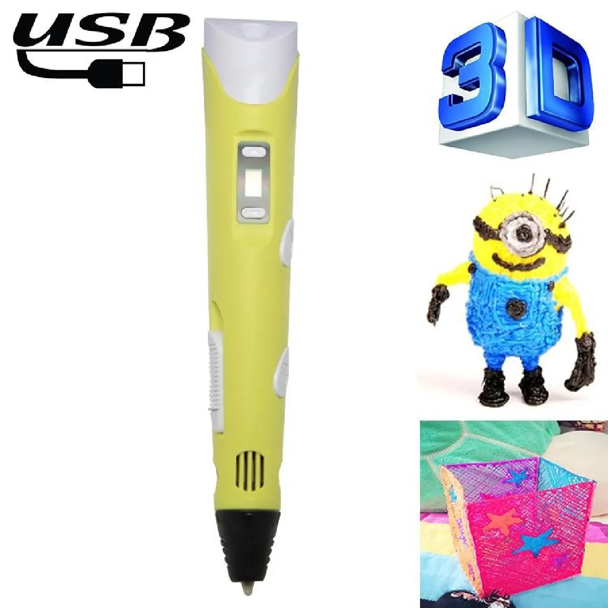 Yonis Stylo Imprimante 3D USB