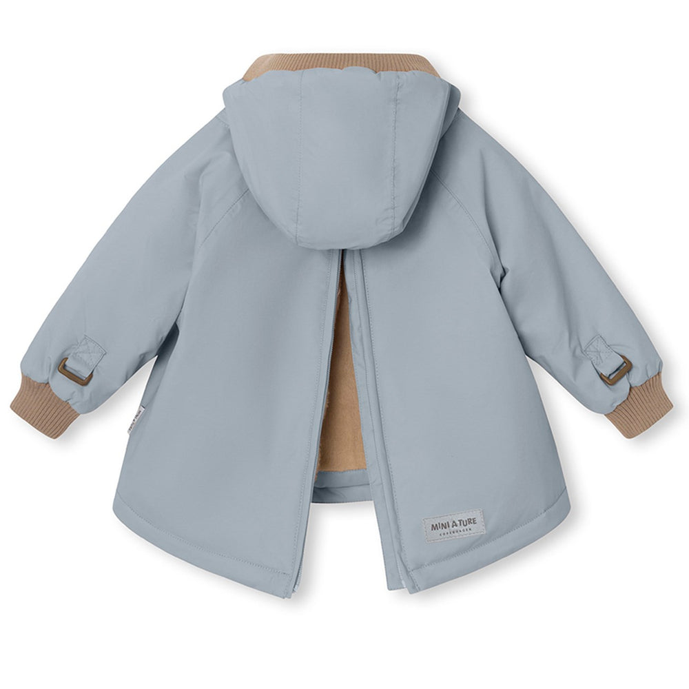 Køb Mini A ture Citadel blue Baby Wen Fleece anorak