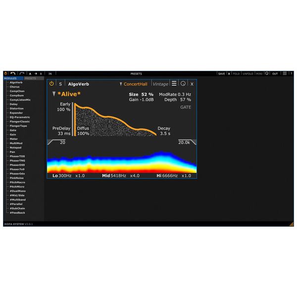 Hofa System AlgoVerb