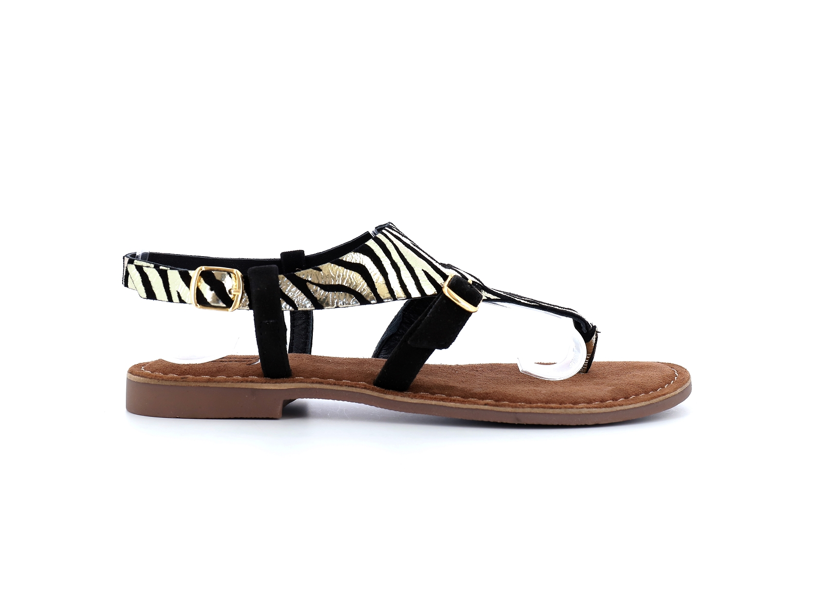 Metamorf ose-NABERANT Cuir Noir Or