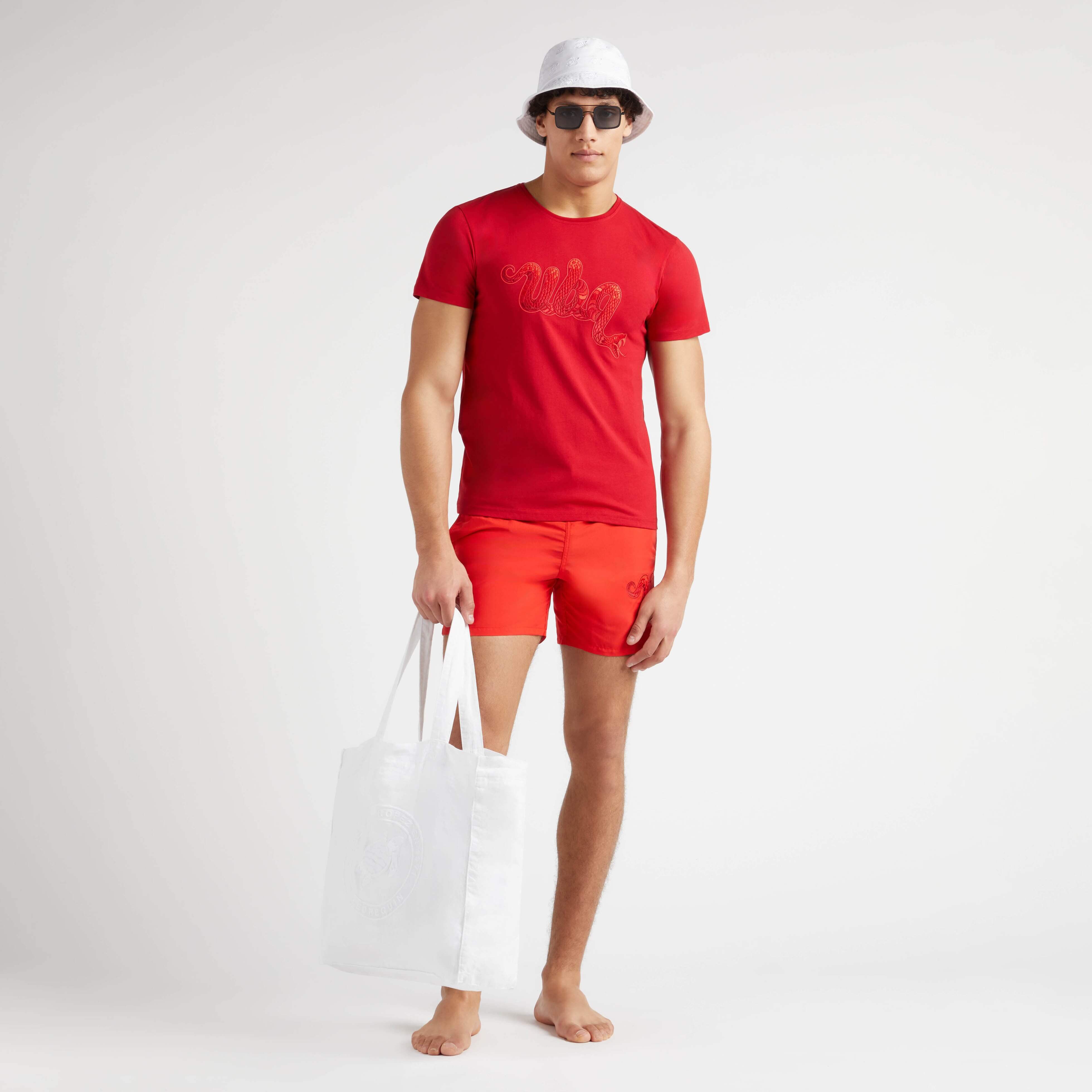 T-shirt en Coton Organique Homme The Year Of The Snake