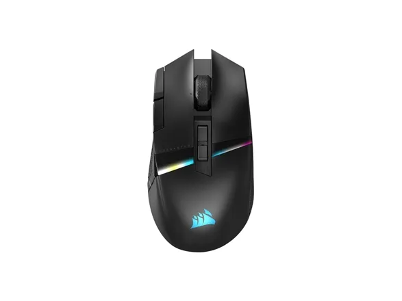 Corsair Darkstar trådløs gamingmus - trådløs MMO/MOBA-gamingmus med 15 programmerbare knapper og 2000 Hz hyperpolling
