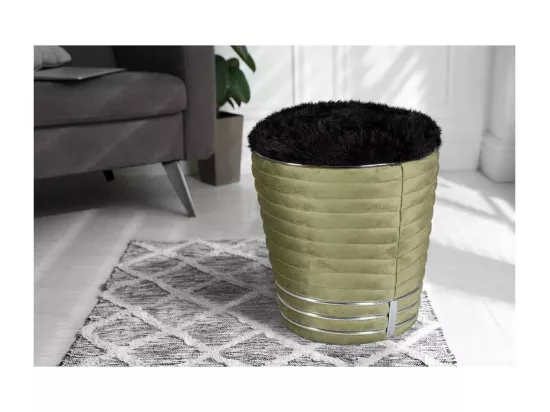 Tabouret Design en Tissu 