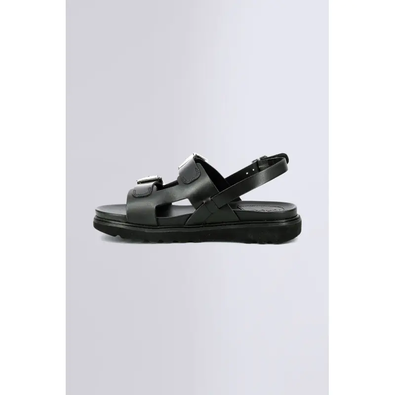 NEOSUMMER NOIR SANDALES Cuir Femme