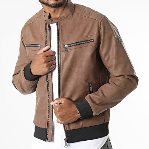 Veste Biker Sally Camel