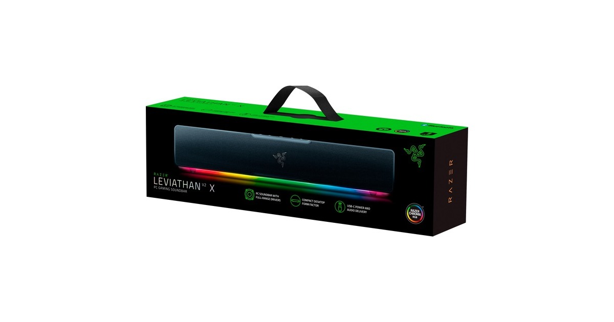 RazerLeviathan V2 X Soundbar  (Bluetooth 5.0)