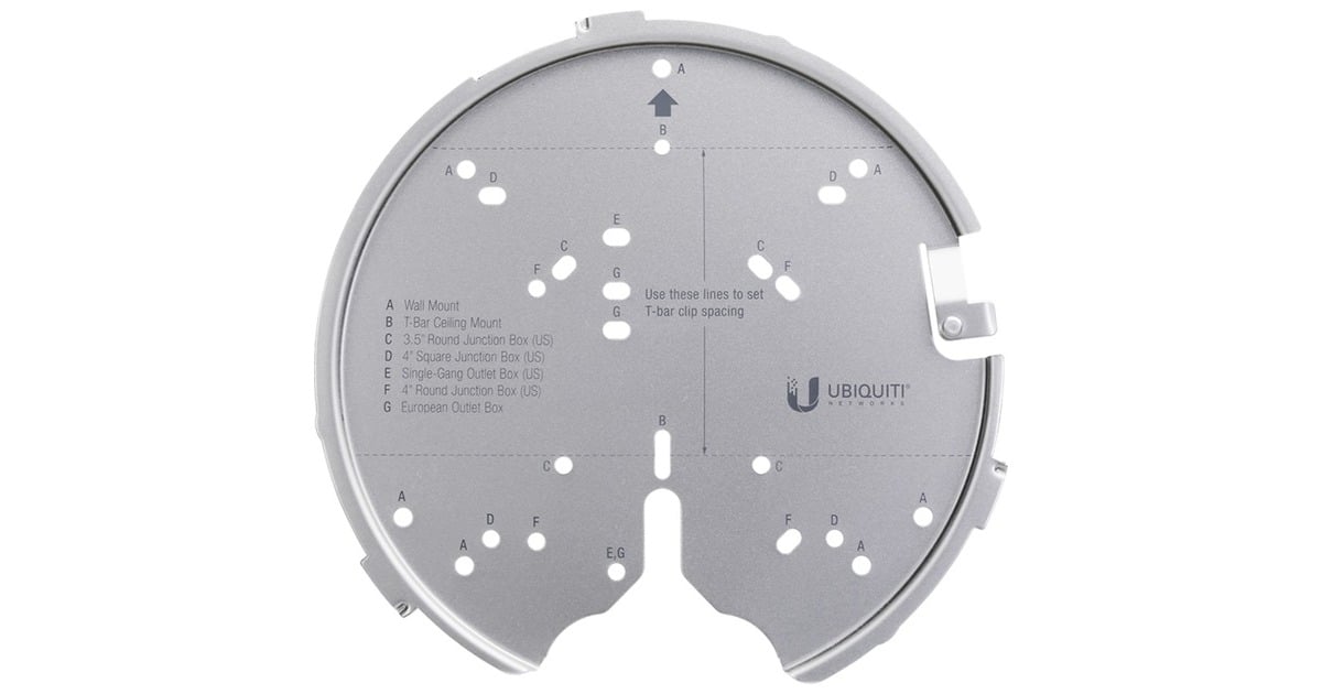UbiquitiUniFi Professional Mounting System bevestiging  (Zilver)