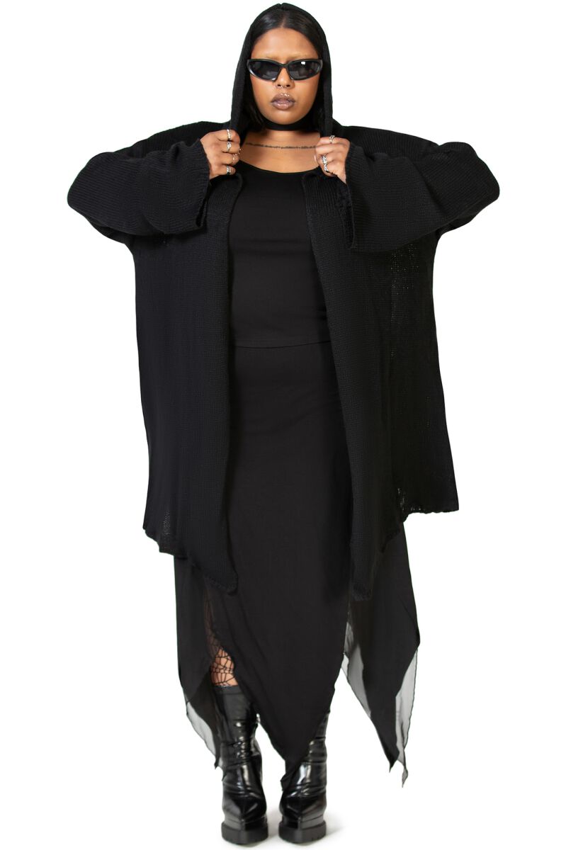 Forget Wishing Knitted Cardigan | KIHILIST by KILLSTAR Cardigan