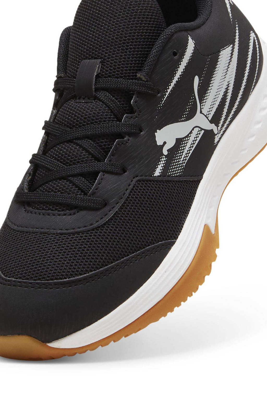 Puma Varion II Jrzaalsportschoenen zwart/lichtgrijs