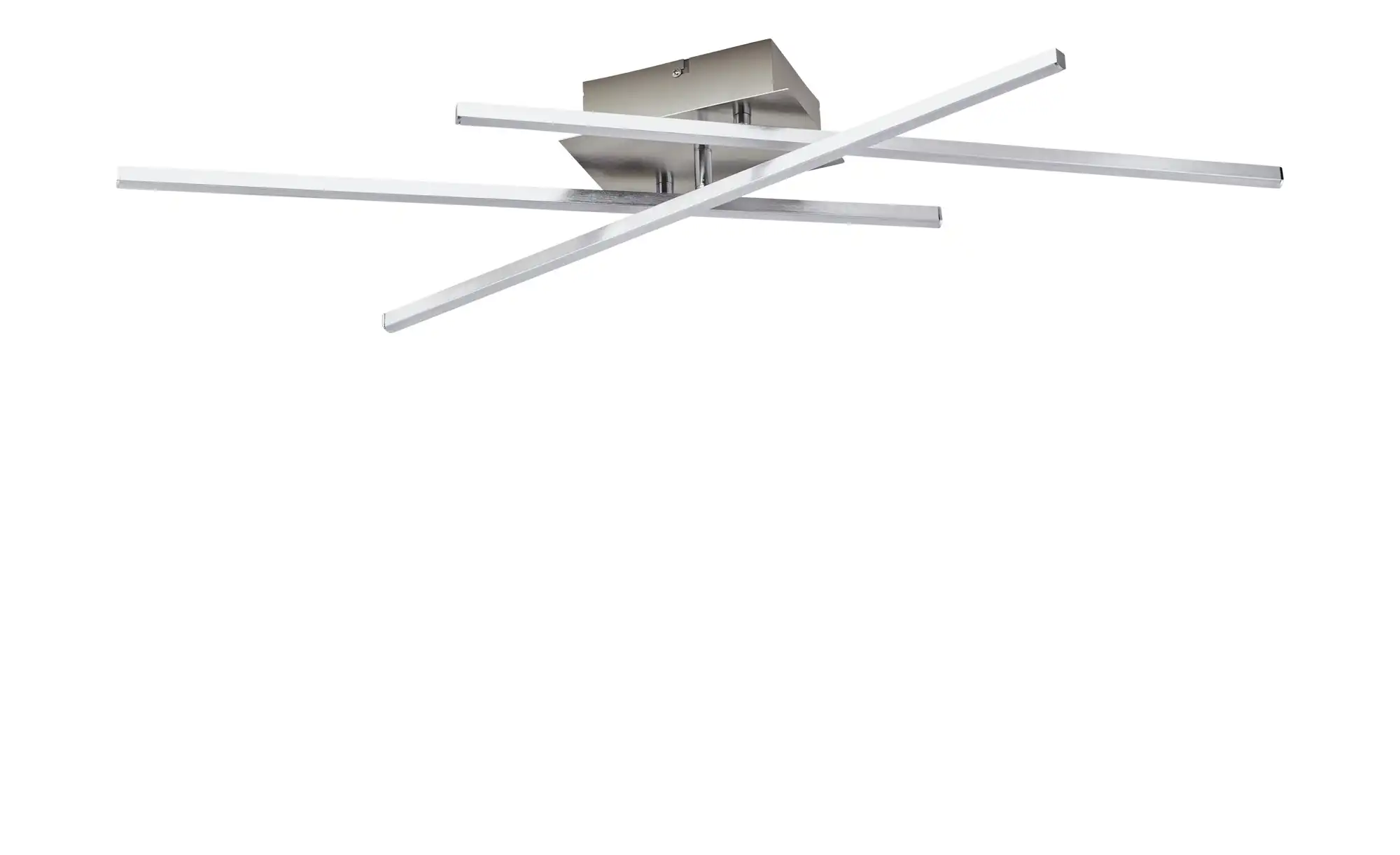 KHG LED-Deckenleuchte, 3-flammig nickel matt