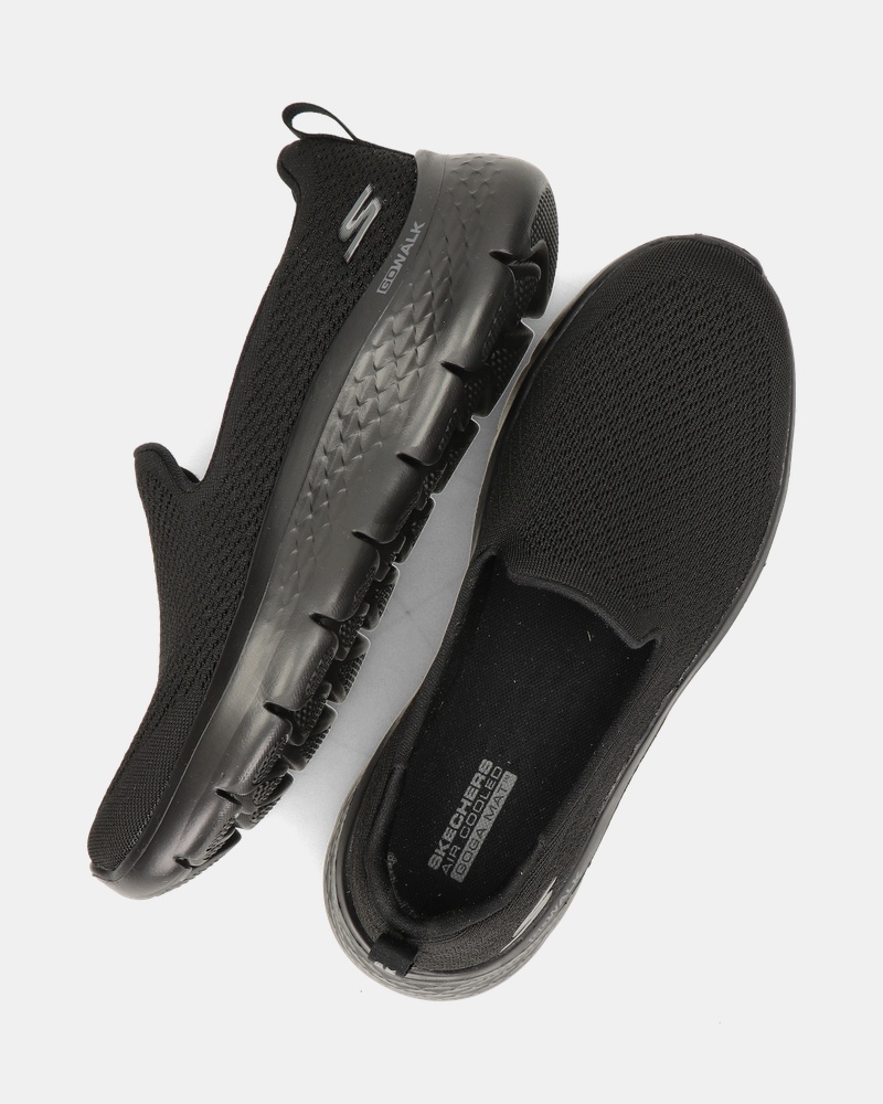 Skechers Go Walk Flex Instapschoenen  - zwart