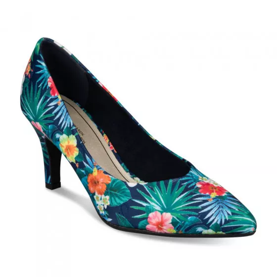 Escarpins BLEU GRANDS BOULEVARDS