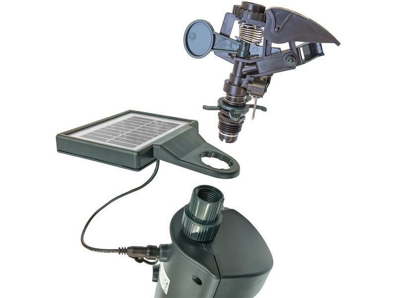 KOBRE®TEC Wasserstrahl-Tierschreck Effektive Reiherabwehr dank Wassersprinkler Technologie