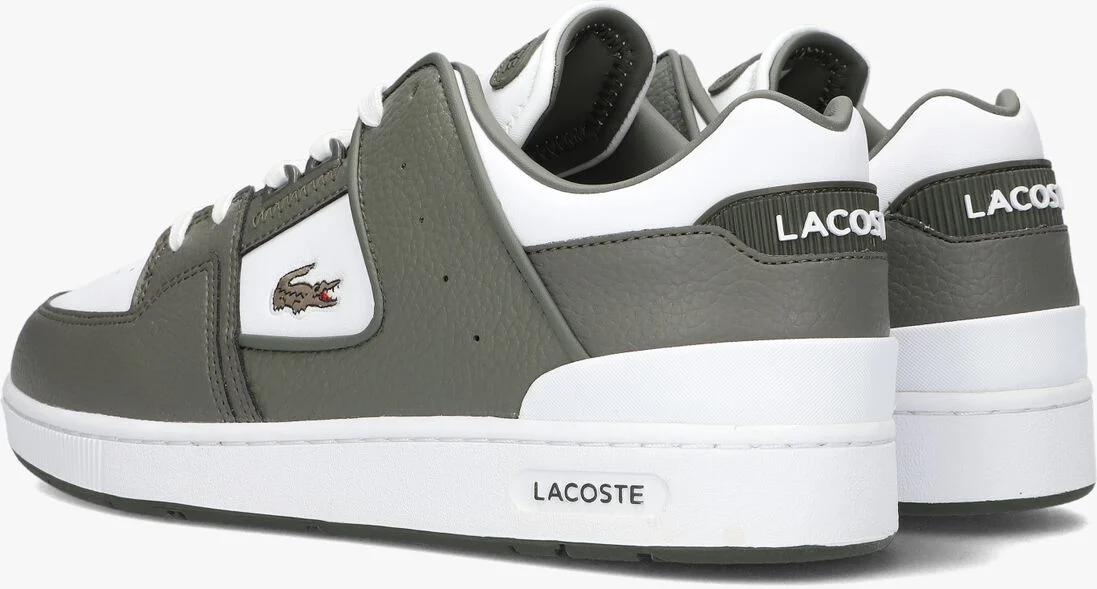 LACOSTE witte lacoste lage sneakers court cage