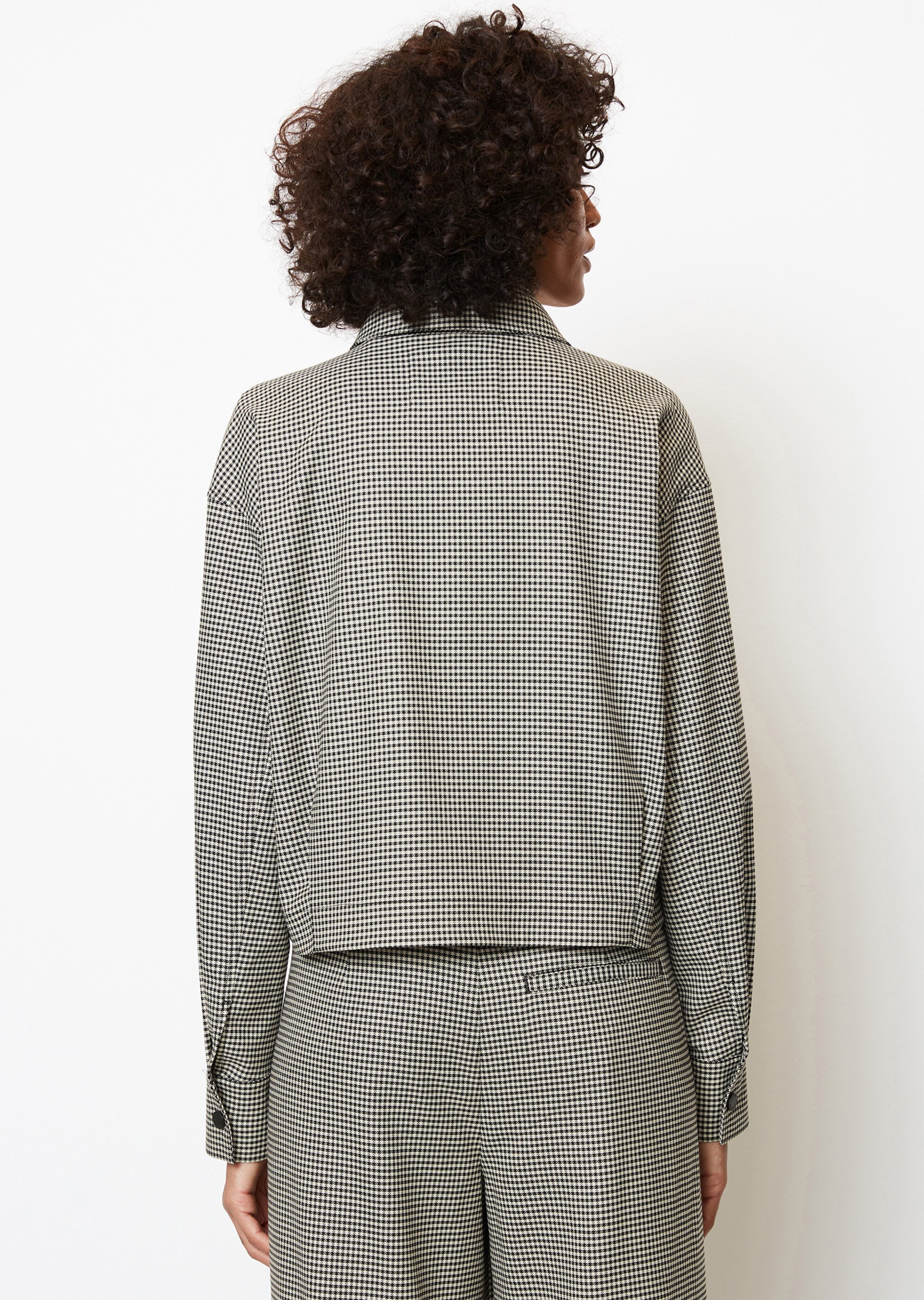 Overshirt oversizedmit Vichy-Karo