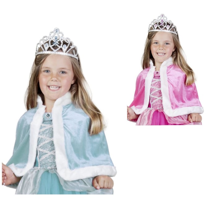 Prinzessinnen-Cape - für Kinder - verschiedene Farben