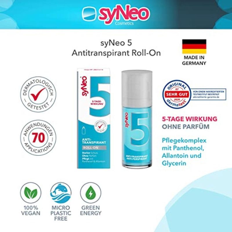 Syneo Deodorant Anti-transpirant Roller - 50ml