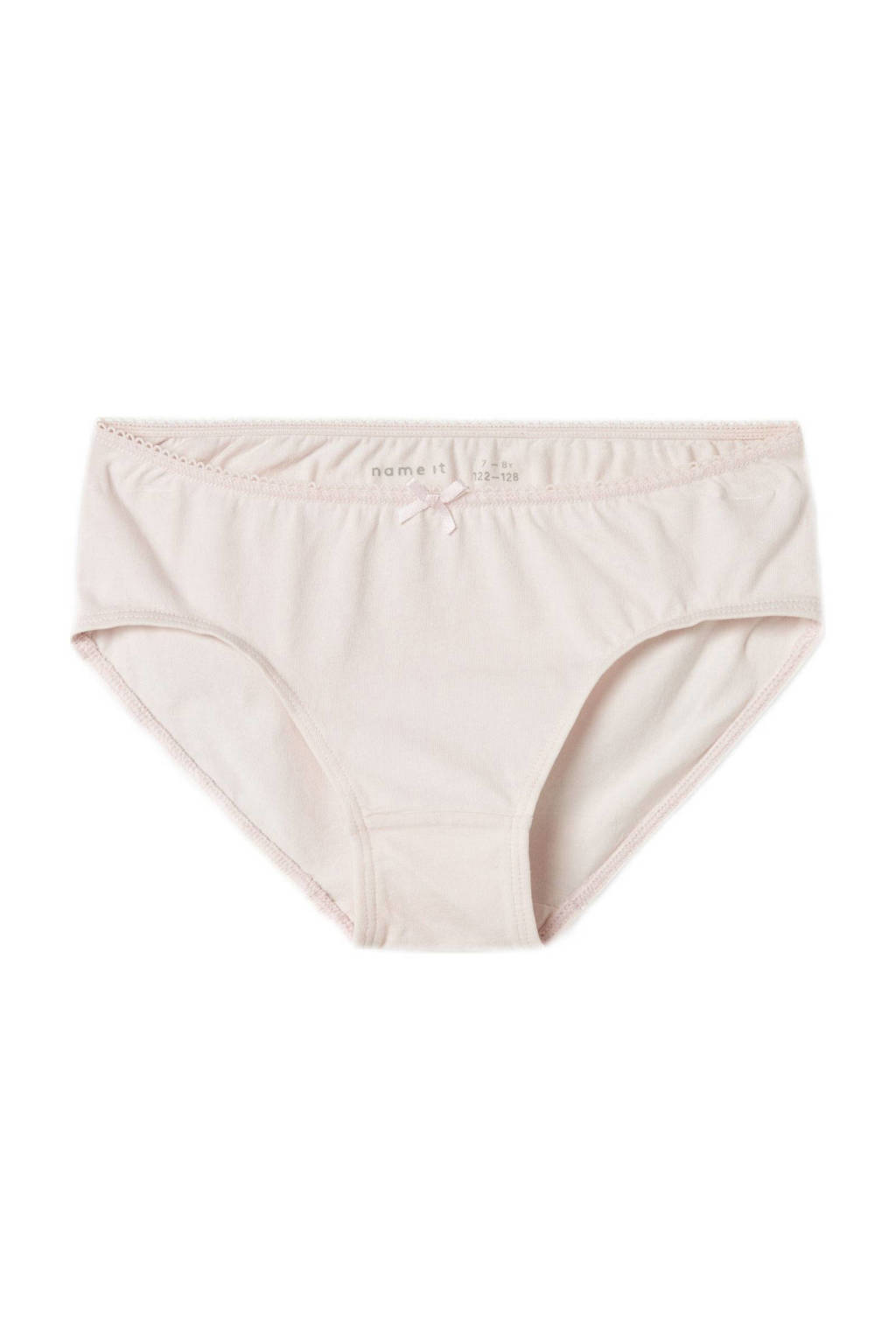 slips - set van 6 zachtblauw/donkerblauw/roze