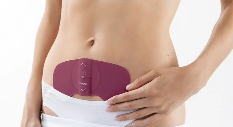Beurer TENS pad mod menstruationssmerter EM 50 Rød